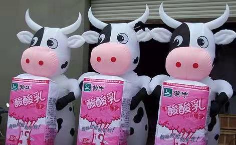 台江牛奶厂广告气模